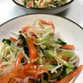 なーなちゃん's cooksnap of when they made にんじんたっぷり！中華風春雨サラダ.