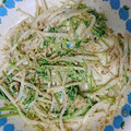 ｽｶｲﾌｨｯｼｭ☆'s cooksnap of when they made 豆苗ともやしのおかかマヨ.