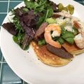 ちぱちぱさん's cooksnap of when they made ホットケーキミックスでアボカドパンケーキ.
