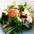 美貴姉's cooksnap of when they made キムチ・豆腐・水菜のもりもりサラダ！.