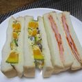 ジョングレ's cooksnap of when they made 簡単♪コチュマヨサンドイッチ.