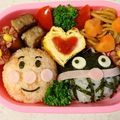 ぽぽてる's cooksnap of when they made キャラ弁✿簡単アンパンマン＆バイキンマン.