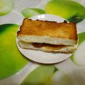 夢夢555's cooksnap of when they made 焼きランチパック　カレー.