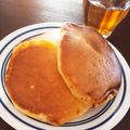 ﾈﾓﾄ's cooksnap of when they made フワッフワ〜な分厚いホットケーキ.