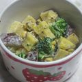 ここみ☆ゆりあママ's cooksnap of when they made お弁当に☆コロコロさつまいものマヨサラダ.