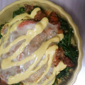 egghead's cooksnap of when they made 簡単菜の花のマヨチーズ焼き.