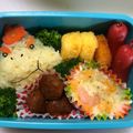 ひぃゃん's cooksnap of when they made 園児キャラ弁【クッパJr.】マリオ.