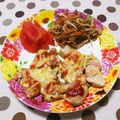 ﾁｲﾁｬﾝﾏﾏ's cooksnap of when they made 鶏むね肉(鮭)のチーズ焼き⭐お弁当にも.