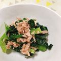 ⁂mai⁂'s cooksnap of when they made 超簡単副菜☆小松菜シーチキン☆生姜風味.