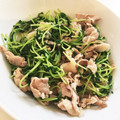 つんみーご's cooksnap of when they made ササッと☆豚小間と豆苗の塩ニンニク炒め.