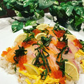 まゆまゆ105's cooksnap of when they made 母の日に☆簡単ごちそうちらし寿司.