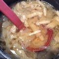ﾌﾞﾚﾝﾀﾞ's cooksnap of when they made 《簡単♪》まるごと玉子が入った味噌汁.