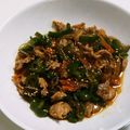 tono♡m's cooksnap of when they made 豚肉ピーマン春雨の中華煮.