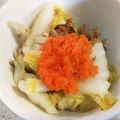 ayakaL7's cooksnap of when they made 白菜と梅・かつをのササっと和え.