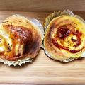 浅草まきんこ's cooksnap of when they made HBでベーコンとスイートチリのロールパン.