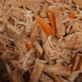 naccccchan's cooksnap of when they made ほっとする味☆切干大根と天ぷらの炒め煮.
