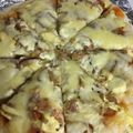 stitch_nao's cooksnap of when they made ランチ！簡単！ジャーマンポテト手作りピザ.