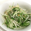ozaz's cooksnap of when they made 【 簡単もう一品 】水菜とじゃこの塩炒め.