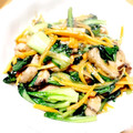 ひかりのママちゃん's cooksnap of when they made かつおとなすと青梗菜のさっぱりお酢炒め.