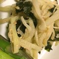 ぷうちゃんちゃん's cooksnap of when they made 大根とワカメのマヨポンサラダ☆.