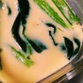 クックO09010☆'s cooksnap of when they made レンジで簡単茶碗蒸し.