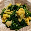 ☆CHE☆'s cooksnap of when they made 菜の花とカリフラワーのおひたし.