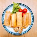 maimaaaiii's cooksnap of when they made 豚ひき肉でモヤシたっぷり春巻き！.