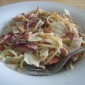 macous's cooksnap of when they made 和風☆ベーコン＆サワークリームでパスタ☆.