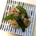 chami★'s cooksnap of when they made 蓮根の甘辛炒め.