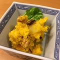 るるるろる's cooksnap of when they made かぼちゃとレーズンのサラダ.