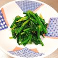 ♡minyon♡'s cooksnap of when they made 小松菜のごま味噌和え.