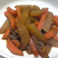 とら＆とららのママ's cooksnap of when they made ＊昔ながらの味＊大根と人参の煮物.