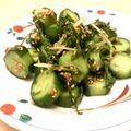 akariママさん's cooksnap of when they made 簡単！昆布茶だけで❤きゅうりの浅漬け.