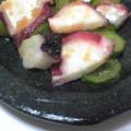 とら＆とららのママ's cooksnap of when they made たこときゅうりの明太子あえ☆.