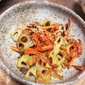 chippi☆'s cooksnap of when they made ゴボウとレンコンの牛肉入りキンピラ.
