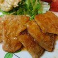 shiorinn's cooksnap of when they made 大好き～♡♡豚の生姜焼き♪.