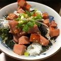 Sa〜ちゃん's cooksnap of when they made ハムの詰め合わせで作るチャーシュー丼.