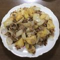にゃただわ's cooksnap of when they made じゃが芋と豚肉の甘辛炒め.