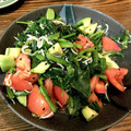 ラブすみれ's cooksnap of when they made 簡単♪ほうれん草とトマトのサラダ.