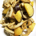 ちづりんも's cooksnap of when they made れんこんとさつまいもの優しい甘辛炒め.