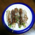 みみりん♪♪'s cooksnap of when they made ご飯がススム！もやしと豆苗の豚バラ巻き.