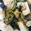 日々修行中's cooksnap of when they made ナスとピーマンと豆腐の味噌煮丼.