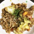 もんす。's cooksnap of when they made そばめし　焼きそば焼飯.