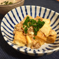 Morinoaya's cooksnap of when they made コロコロ厚揚げとひき肉❤️甘辛煮.