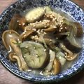 林檎の木☆'s cooksnap of when they made ナスの利休汁(お味噌汁).