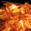 EMIHOUSE's cooksnap of when they made 厚揚げと玉ねぎのトマト煮.