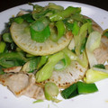 よちりん's cooksnap of when they made 簡単★大根と豚肉のさっぱりねぎまみれ.