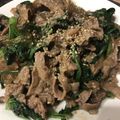 ボドゲー♡'s cooksnap of when they made 牛肉と春菊の春雨炒め.
