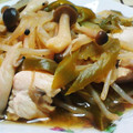 クック27BKNZ☆'s cooksnap of when they made 鶏ささみとネギ もやし しめじの甘辛煮✿.