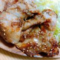 rkodamama's cooksnap of when they made ◆絶品シェフの味！豚肉の生姜焼き◆.